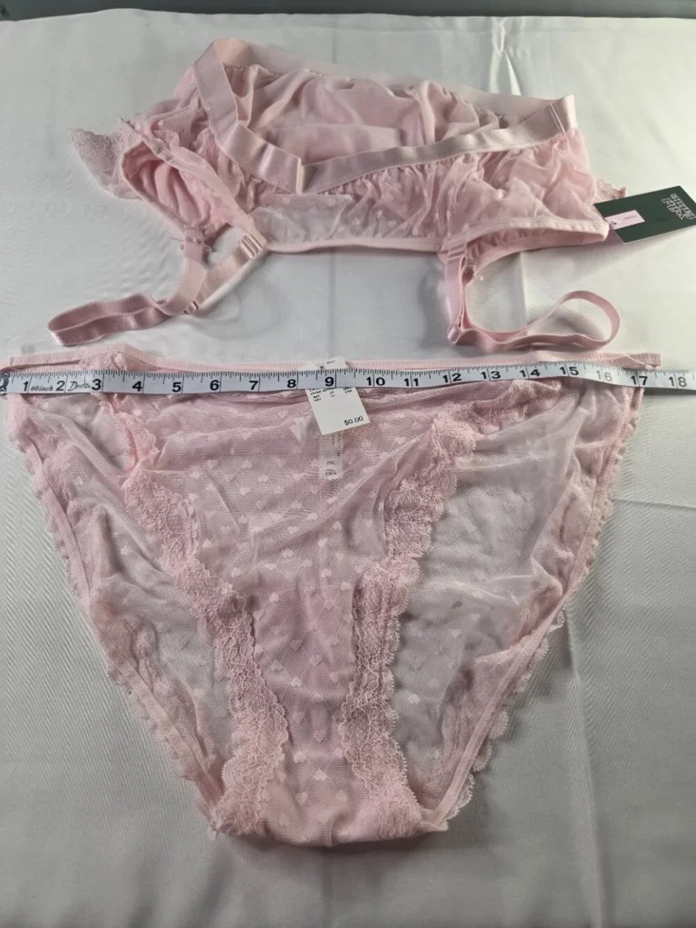Wild‎ Fable Lace Mesh Lingerie Set Bundle XXL Pink Brown 2 Pack NWT